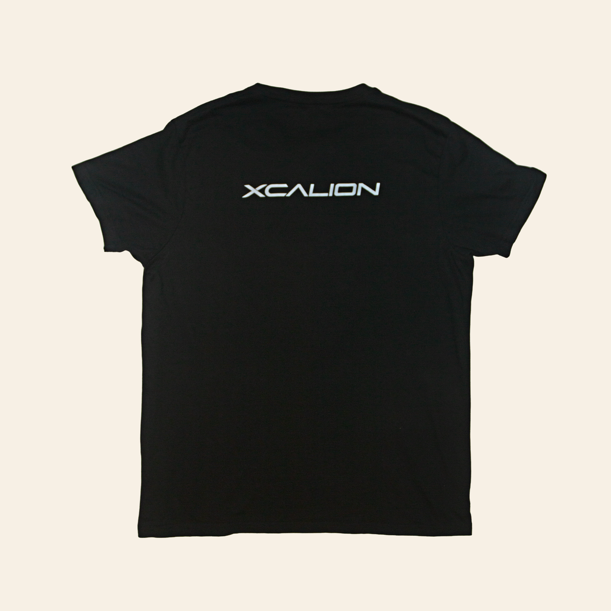 XCALION TECH FOR PLAY black T-shirt