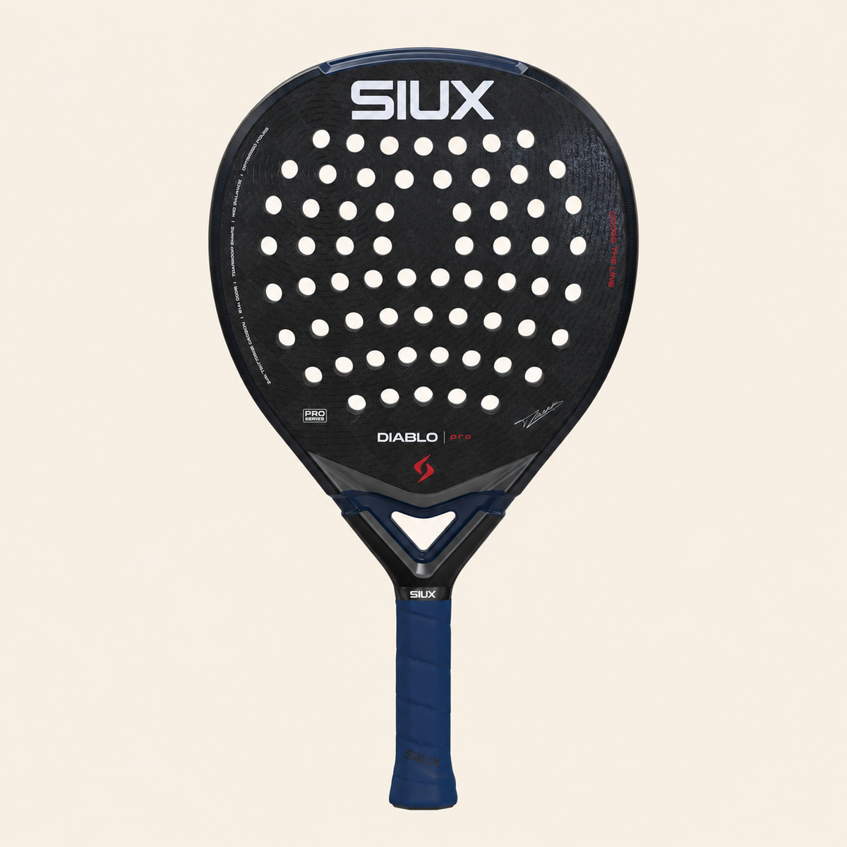 Siux Diablo Pro 26 Night Blue padel racket