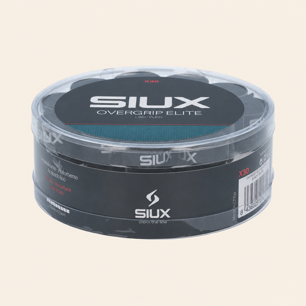 Siux Elite Overgrips X30 White and Black