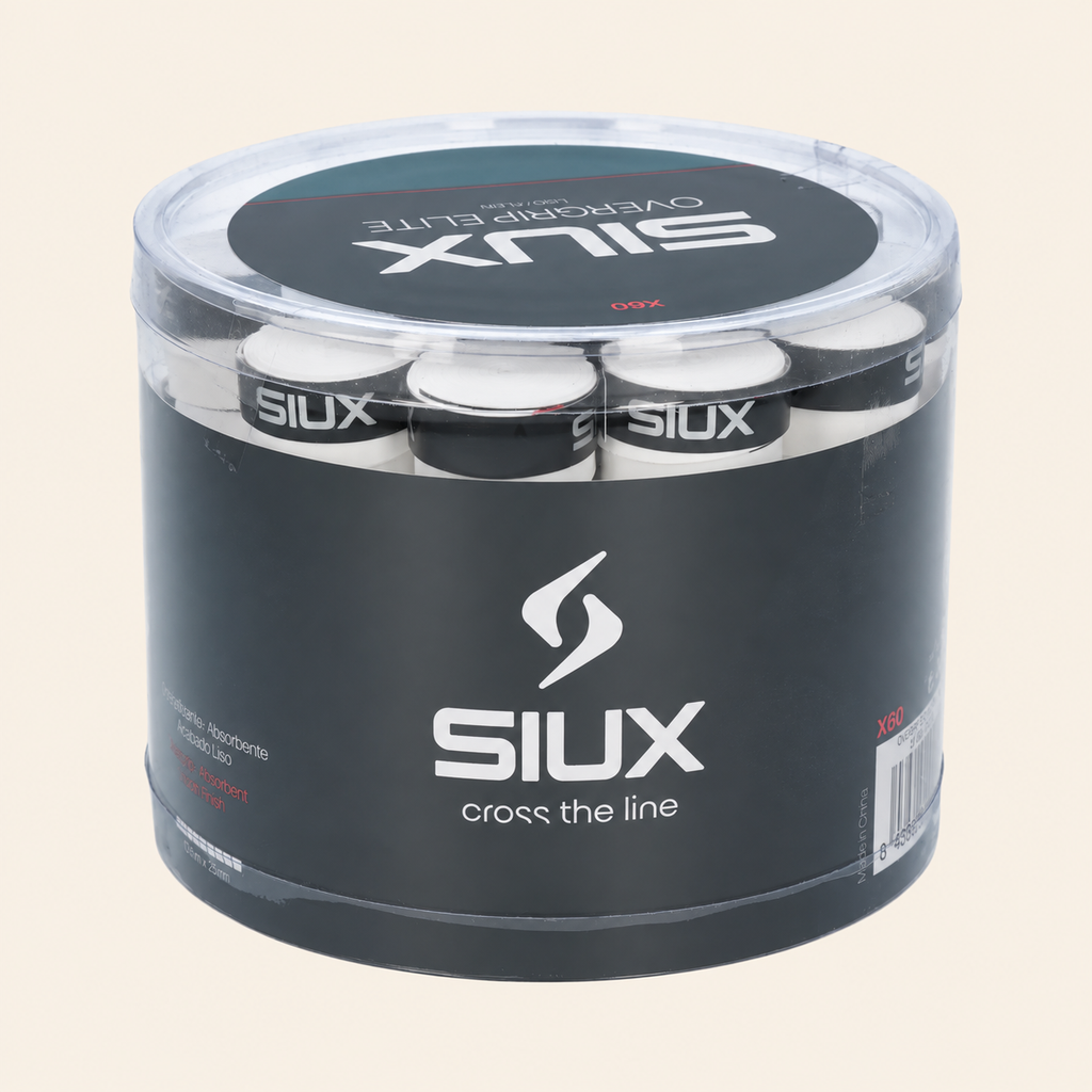Siux Elite Overgrips X60 Black and White