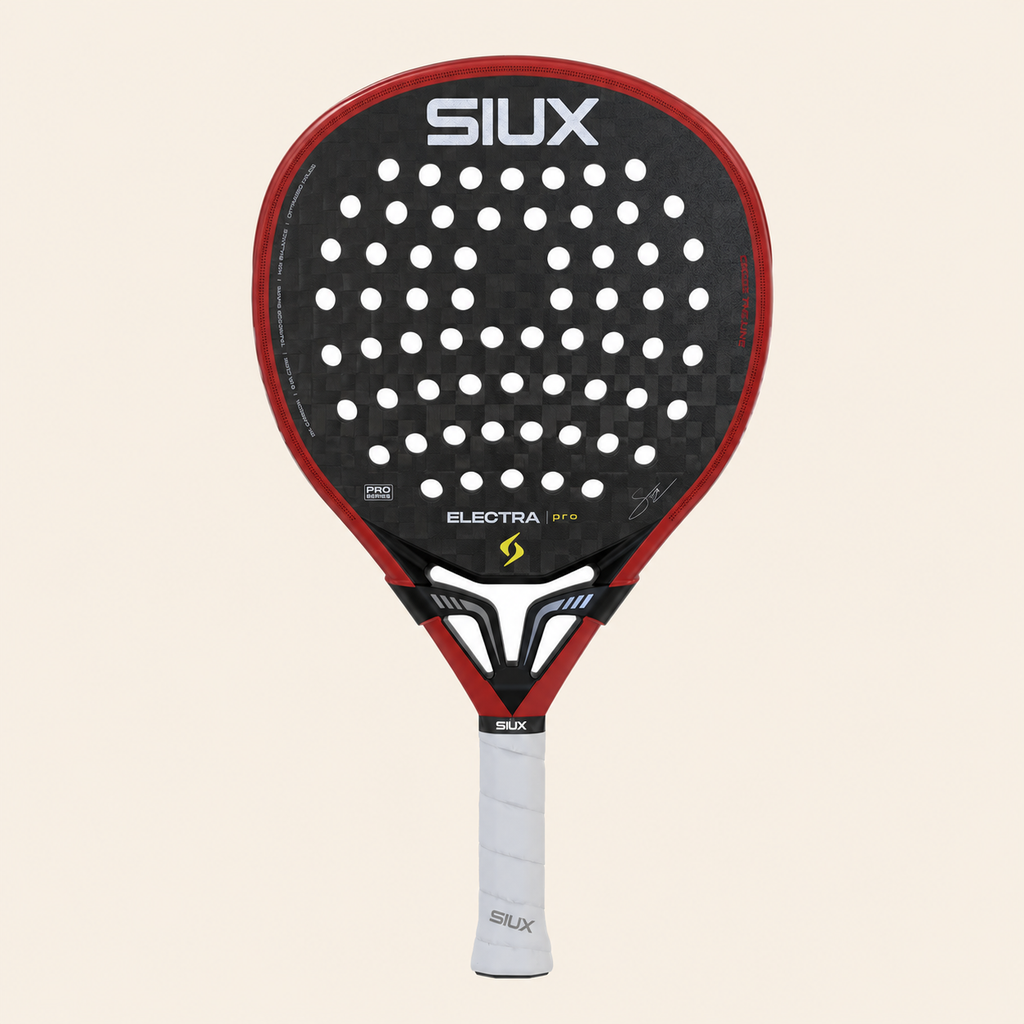 Siux Electra Pro 26 Fire Red padel racket