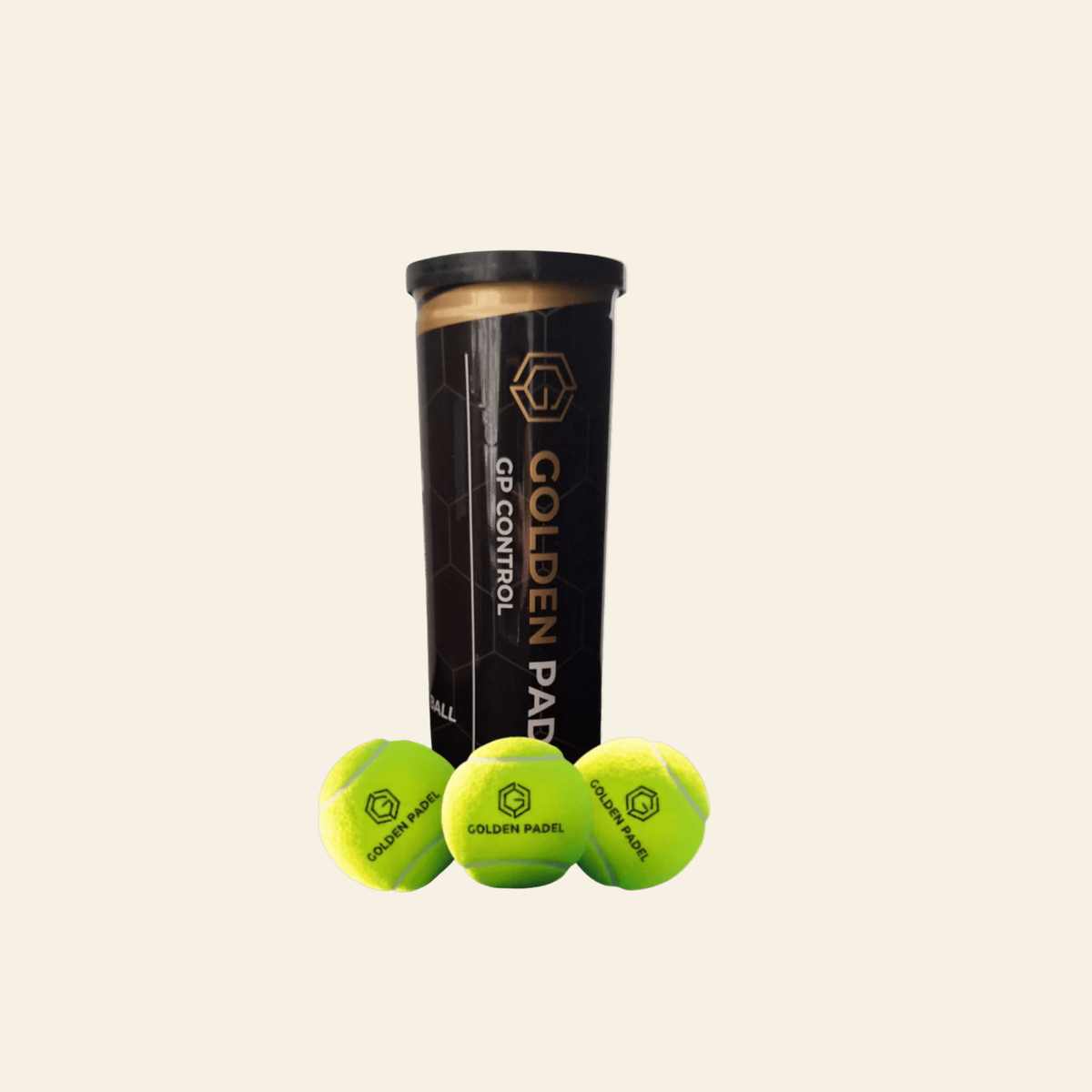 Golden Padel GP Control padel balls one tube